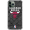 NBA Chicago Bulls Dark Rust iPhone 12 Pro Clear Case
