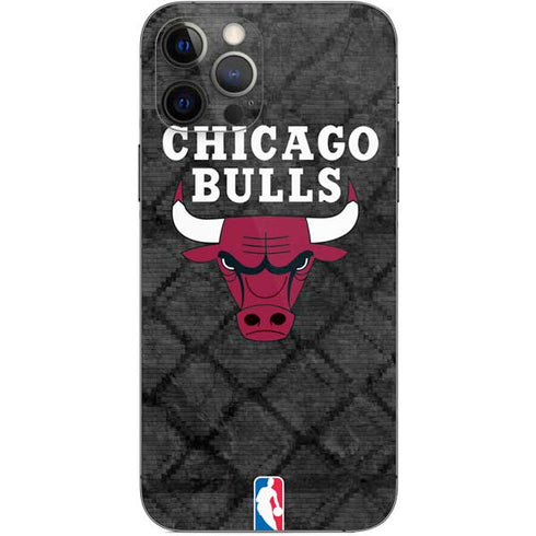 NBA Chicago Bulls Dark Rust iPhone 12 Pro Skin