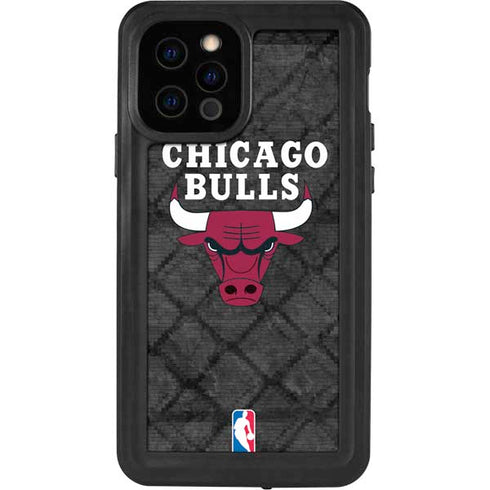NBA Chicago Bulls Dark Rust iPhone 12 Pro Waterproof Case