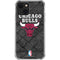NBA Chicago Bulls Dark Rust iPhone 13 Clear Case