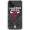NBA Chicago Bulls Dark Rust iPhone 13 Mini Clear Case