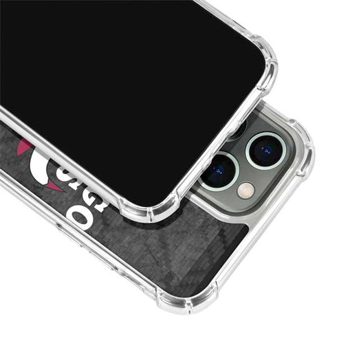 NBA Chicago Bulls Dark Rust iPhone 13 Pro Clear Case