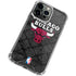 NBA Chicago Bulls Dark Rust iPhone 13 Pro Clear Case