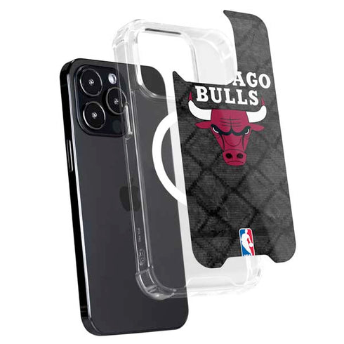 NBA Chicago Bulls Dark Rust iPhone 13 Pro Max MagSafe Case