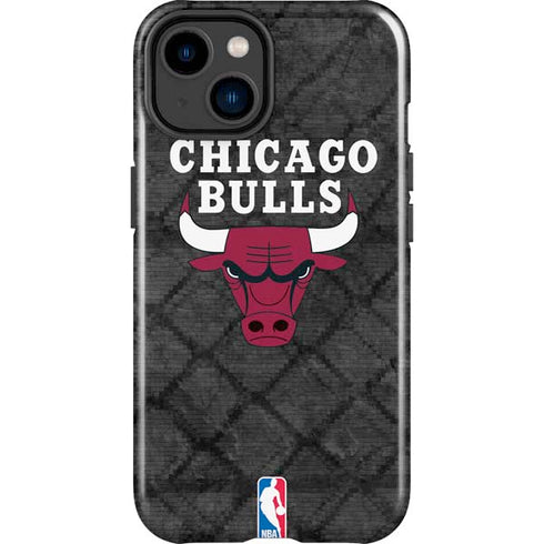 NBA Chicago Bulls Dark Rust iPhone 14 Plus Impact Case