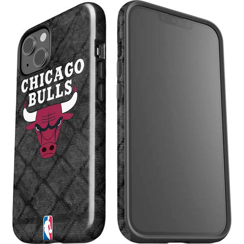 NBA Chicago Bulls Dark Rust iPhone 15 Plus Impact Case