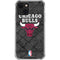 NBA Chicago Bulls Dark Rust iPhone 15 Plus Clear Case