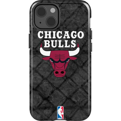 NBA Chicago Bulls Dark Rust iPhone 14 Impact Case