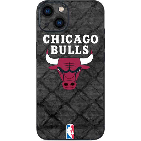 NBA Chicago Bulls Dark Rust iPhone 14 Plus Skin