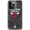NBA Chicago Bulls Dark Rust iPhone 14 Pro Clear Case