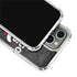 NBA Chicago Bulls Dark Rust iPhone 15 Pro Clear Case