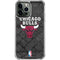 NBA Chicago Bulls Dark Rust iPhone 14 Pro Max Clear Case