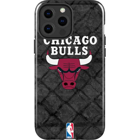 NBA Chicago Bulls Dark Rust iPhone 14 Pro Max Impact Case