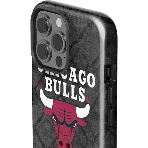 NBA Chicago Bulls Dark Rust iPhone 14 Pro Max Impact Case