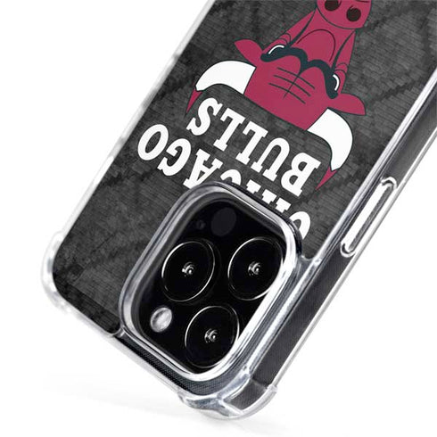 NBA Chicago Bulls Dark Rust iPhone 14 Pro Max MagSafe Case