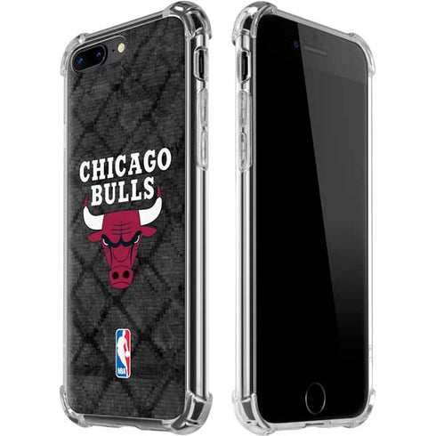 NBA Chicago Bulls Dark Rust iPhone 7/8 Plus Clear Case