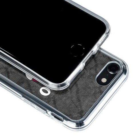 NBA Chicago Bulls Dark Rust iPhone SE (2nd & 3rd Gen) Clear Case