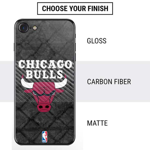 NBA Chicago Bulls Dark Rust iPhone SE (2nd & 3rd Gen) Skin