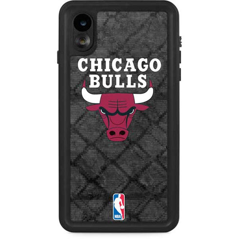 NBA Chicago Bulls Dark Rust iPhone XR Waterproof Case