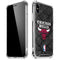 NBA Chicago Bulls Dark Rust iPhone XS Max Clear Case