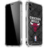 NBA Chicago Bulls Dark Rust iPhone XS Max Clear Case