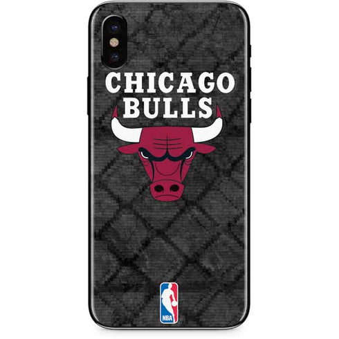 NBA Chicago Bulls Dark Rust iPhone XS Skin