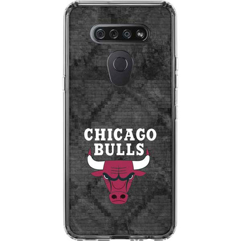 NBA Chicago Bulls Dark Rust LG K51/Q51 Clear Case
