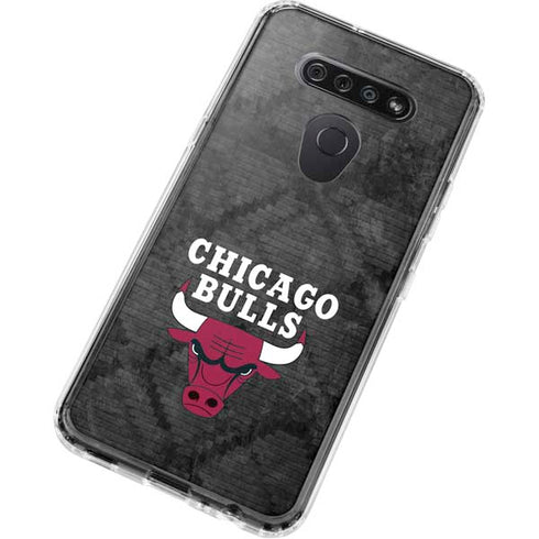 NBA Chicago Bulls Dark Rust LG K51/Q51 Clear Case