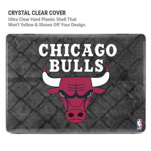 NBA Chicago Bulls Dark Rust MacBook Pro 16in (2021-25) Case plus Skin