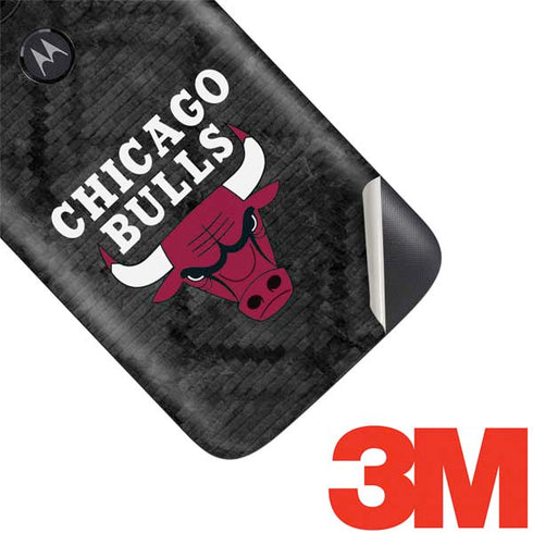 NBA Chicago Bulls Dark Rust Moto E5 Play Skin