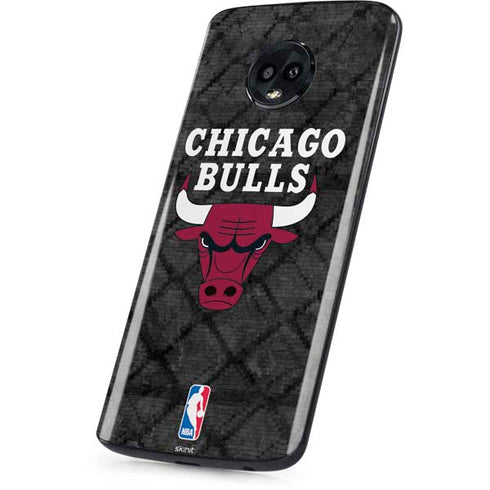 NBA Chicago Bulls Dark Rust Moto G6 Skin