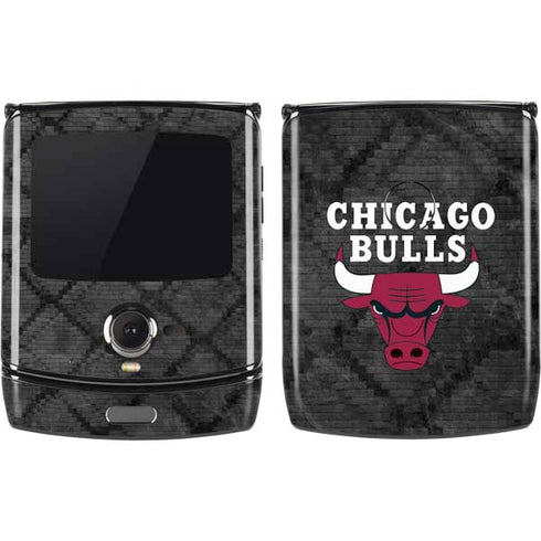 NBA Chicago Bulls Dark Rust Motorola RAZR Skin