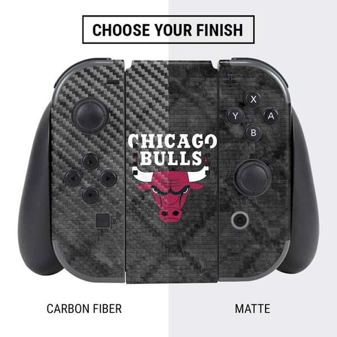 NBA Chicago Bulls Dark Rust Nintendo Switch Bundle Skin