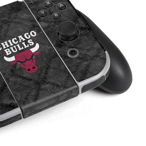 NBA Chicago Bulls Dark Rust Nintendo Switch OLED (2021) Skin