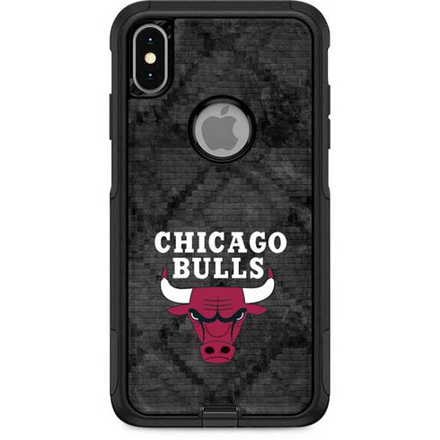 NBA Chicago Bulls Dark Rust Otterbox Commuter iPhone Skin
