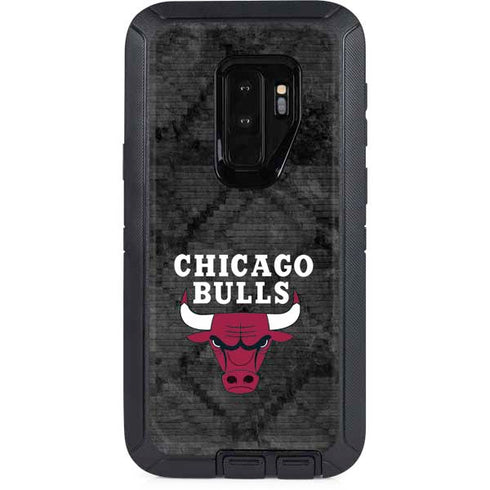 NBA Chicago Bulls Dark Rust Otterbox Defender Galaxy Skin