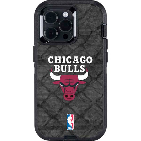 NBA Chicago Bulls Dark Rust Otterbox Defender iPhone Skin