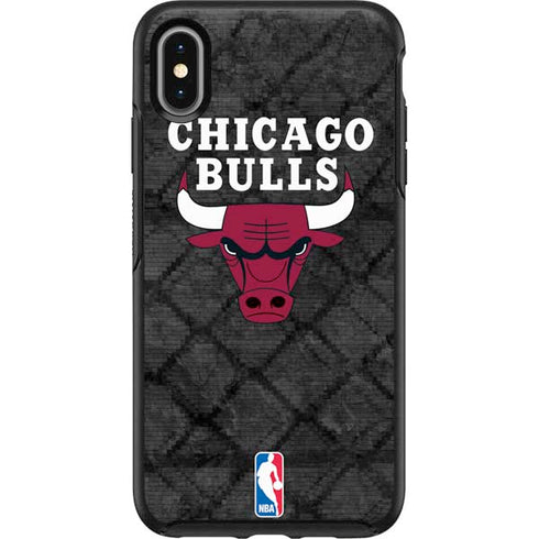 NBA Chicago Bulls Dark Rust Otterbox Symmetry iPhone Skin