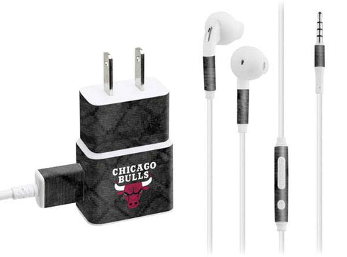NBA Chicago Bulls Dark Rust Phone Charger Skin