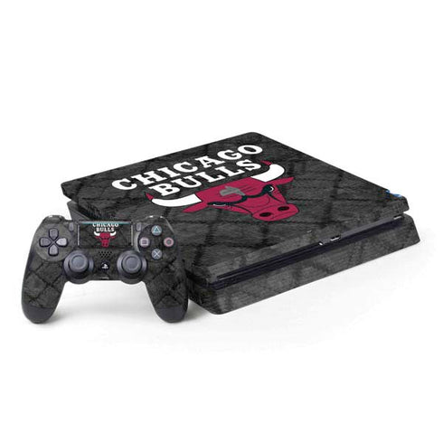 NBA Chicago Bulls Dark Rust PS4 Slim Bundle Skin