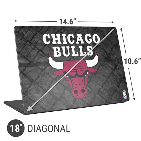 NBA Chicago Bulls Dark Rust Universal Laptop 18in (14.6 x 10.6in) Skin
