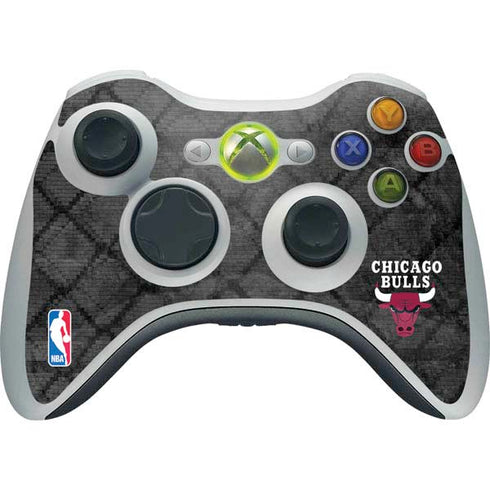 NBA Chicago Bulls Dark Rust Xbox 360 Wireless Controller Skin