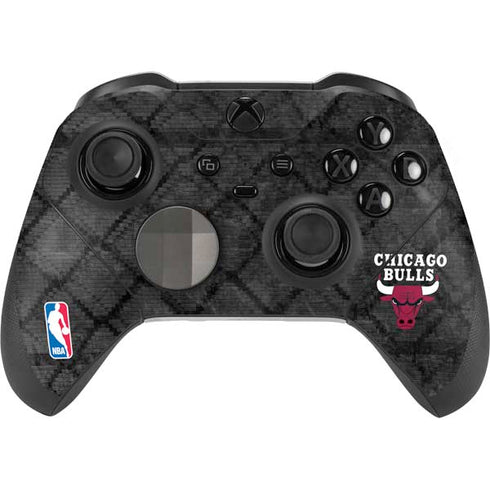 NBA Chicago Bulls Dark Rust Xbox Elite Wireless Controller Series 2 Skin