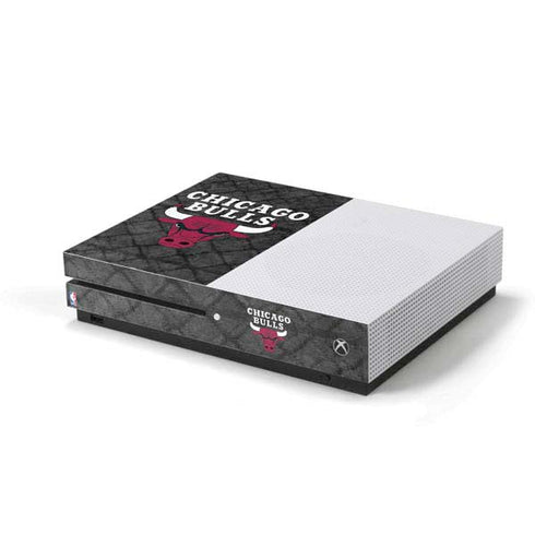 NBA Chicago Bulls Dark Rust Xbox One S Console Skin
