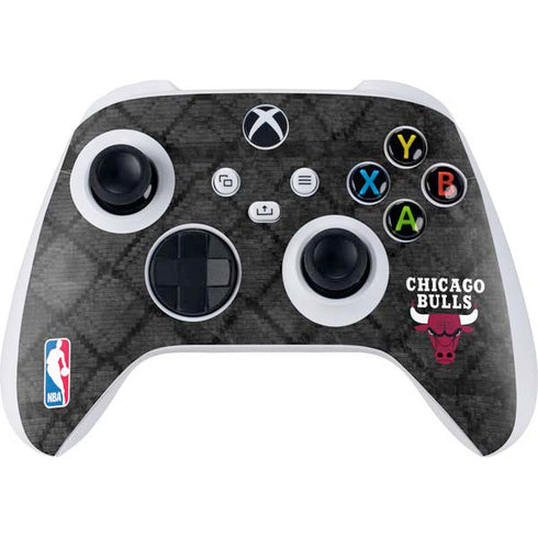 NBA Chicago Bulls Dark Rust Xbox Series S Controller Skin
