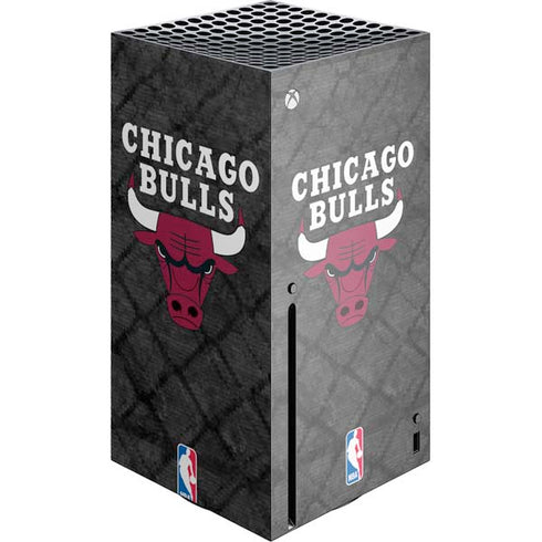 NBA Chicago Bulls Dark Rust Xbox Series X Console Skin