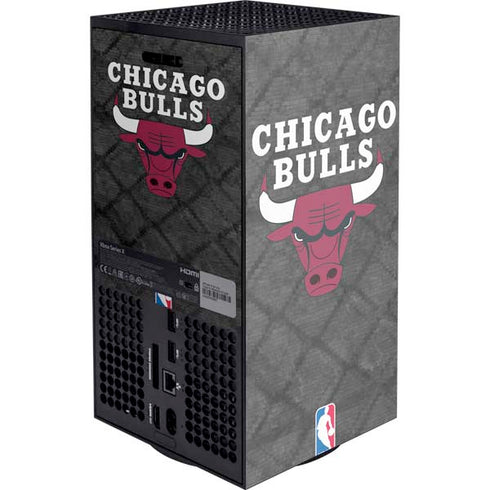NBA Chicago Bulls Dark Rust Xbox Series X Console Skin