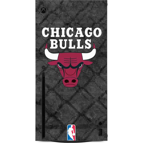 NBA Chicago Bulls Dark Rust Xbox Series X Console Skin