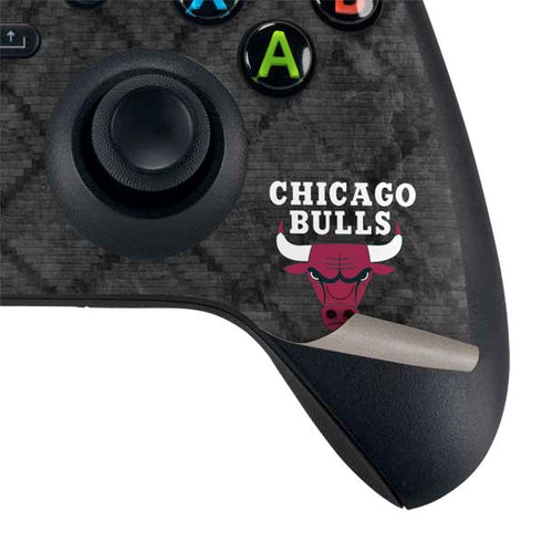 NBA Chicago Bulls Dark Rust Xbox Series X Controller Skin