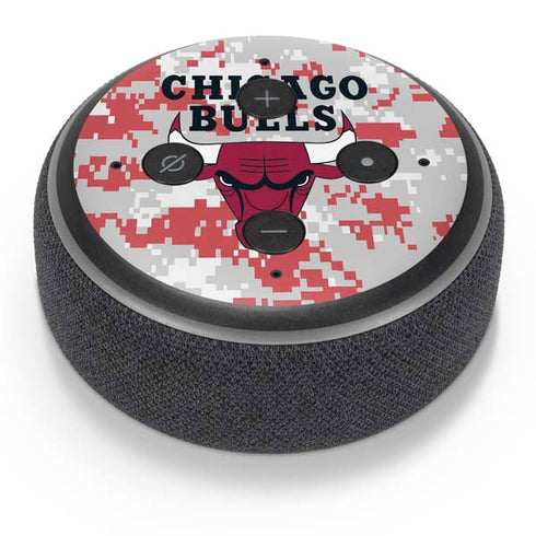 NBA Chicago Bulls Digi Camo Amazon Echo Dot Skin